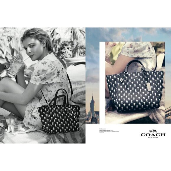 Coach Crosby Carryall Satchel in Floral Crossgrain Leather Crossbody Purse Bag - Picture 16 of 16